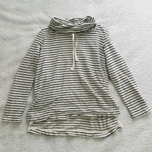 Lou&Grey Navy/Cream Striped Sweater